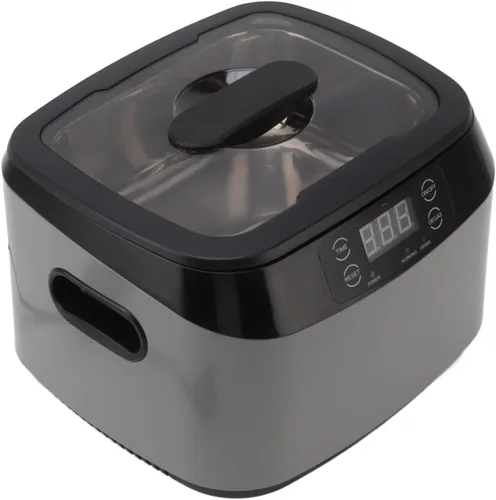 Vista 8 de TOPINCN Limpiador de joyas de 70 W, tecnología potente, pantalla de temporizador digital, diseño portátil, acero inoxidable, capacidad de 40.6 fl oz