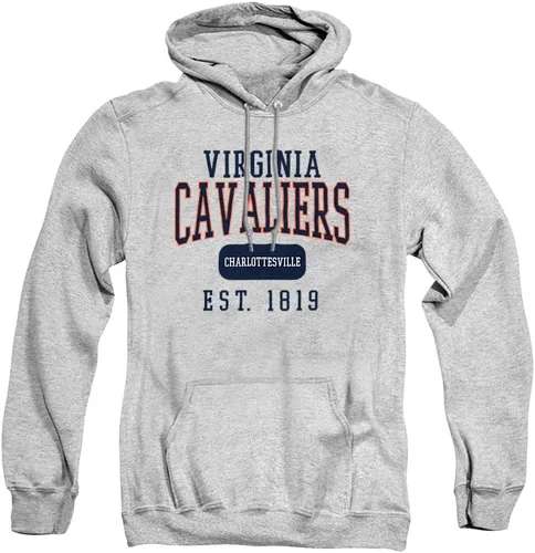 Vista 388 de LOGOVISION Colección de sudaderas con capucha unisex con diseño oficial de Collegiate Est. Date para hombres y mujeres