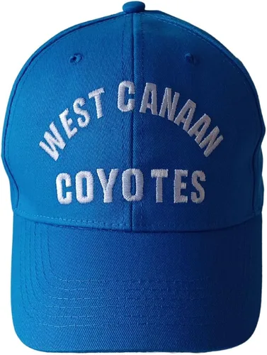 Vista 2 de MyPartyShirt West Canaan Coyotes Sombrero Azul Cielo, Azul