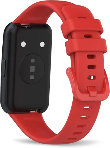 Vista 2 de Paquete de 2 correas deportivas de repuesto de silicona compatibles con Huawei Band 7