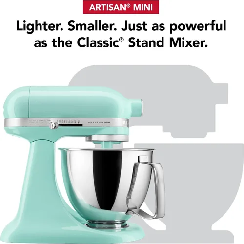 Vista 3 de KitchenAid Mini batidora de pie artesanal y picadora de alimentos