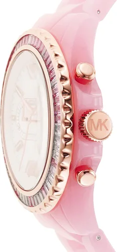 Vista 2 de Michael Kors Everest - Reloj de cuarzo con cronógrafo de acero inoxidable