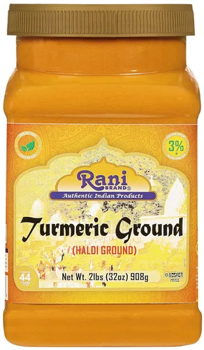 Vista 18 de Rani Polvo de Especias de Raíz de Cúrcuma Orgánica (Haldi), (Alto Contenido de Curcumina) 16oz (1lb) 454g Frasco PET ~ Todo Natural Vegano Apto