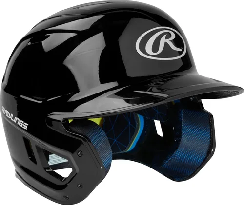 Vista 3 de Rawlings Casco de bateo de béisbol MACH Brillo Tamaños JR y SR Varios