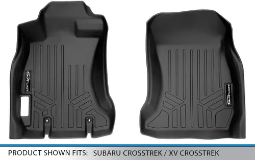 Vista 4 de MAXLINER Juego de alfombrillas de primera fila para Subaru Crosstrek 2016-2017