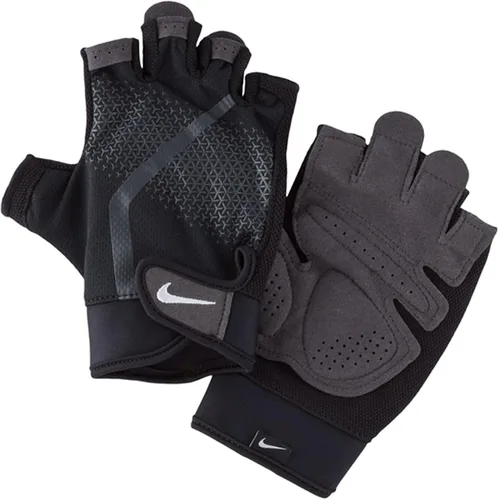 Vista 3 de Nike Guantes Extreme Fitness para hombre, Negro Blanco
