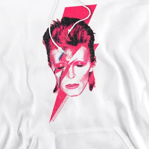 Vista 3 de Sudadera con capucha David Bowie Aladdin Sane Album Art