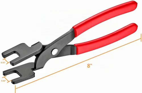 Vista 6 de Kit de herramientas de alicates de desconexión de línea de combustible y A/C, con removedor de línea de combustible - 1/4", 5/16", 3/8", 1/2", 5/8