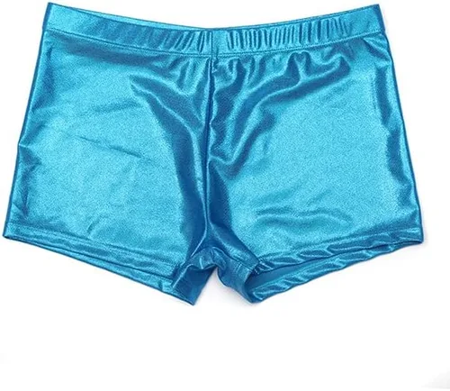 Vista 6 de Aosva 2 pantalones cortos de gimnasia para niñas de 2 a 14 años