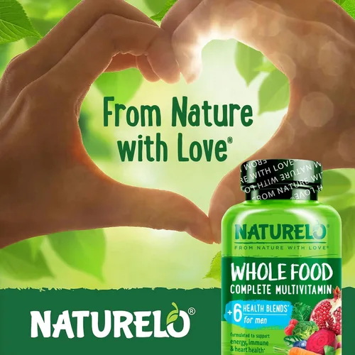 Vista 8 de Naturelo Multivitamina alimentaria completa para hombres, 1