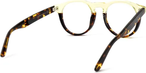 Vista 4 de Zeelool Gafas de bloqueo de luz azul redondas vintage para mujer Bess WA807246