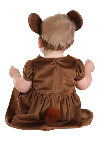 Vista 2 de Disfraz de Oso Woodsy para Bebés Multicolor