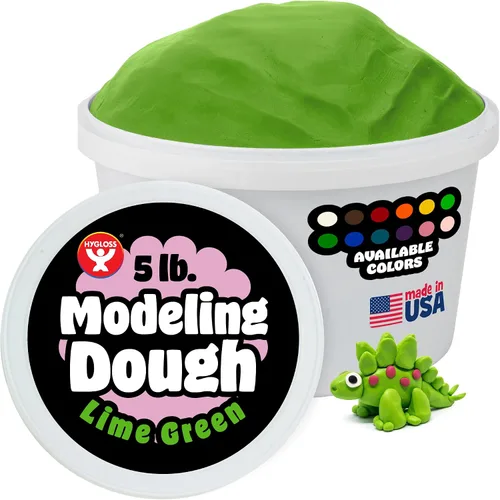 Vista 16 de Hygloss Masa de Modelado para Niños – Masa Sensorial Segura y No Tóxica para Artes y Manualidades – Tubo de 1.4 kg – Arcilla de Juego