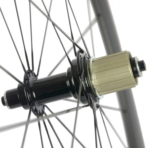 Vista 8 de Superteam 2.362 in Wheelset 700c Clincher 0.984 in U-Shape Carbon Fiber Wheel