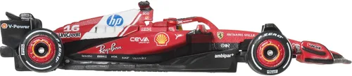 Vista 3 de Hot Wheels Premium Formula 1 Scuderia Ferrari HP Racecars Paquete de 2