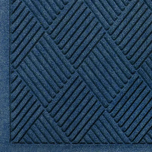Vista 18 de M+A Matting WaterHog Diamond - Tapete de entrada de grado comercial con borde de tela, interior/exterior, de secado rápido, resistente a las manchas