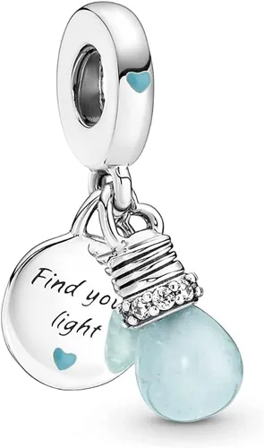 Vista 38 de Abalorio de plata de ley 925 calado para pulseras y collares de abalorios, regalos de joyería para mujeres