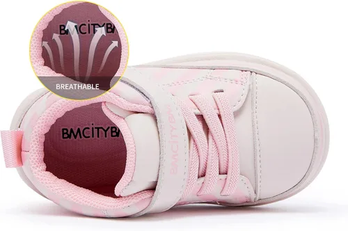 Vista 3 de BMCiTYBM Zapatos de bebé para niño y niña zapatos de invierno cálidos antideslizantes para primeros caminos 6 9 12 18 24 meses