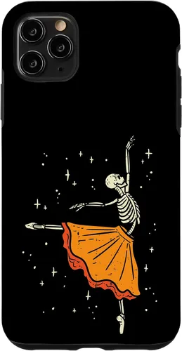 Vista 12 de Funda para iPhone 13 Pro Dancing Skeleton Ballerina Ballet Dance Halloween Girl Women Case