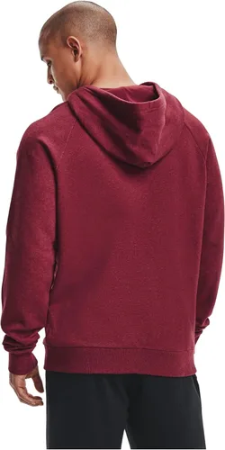 Vista 3 de Under Armour Rival - Sudadera ajustada de vellón con capucha, para hombre