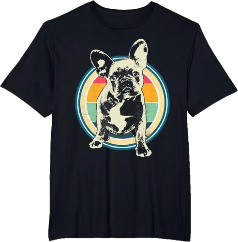Vista 26 de Camiseta de raza de perro francesa Bulldog Frenchie, Negro, S