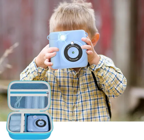 Vista 6 de Funda para cámara infantil compatible con Esoxoffore / para Dududragon / para Bofider / para Letshaha / para Masterbee / para Dylanto / para Mgaolo