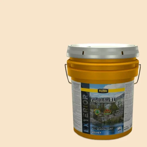 Vista 105 de Rodda Paint CASCADIA XL Pintura e imprimación satinada exterior en uno, cuarto de galón, Cantera