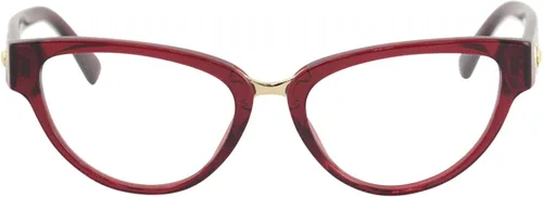 Vista 2 de Versace VE3267 Marcos para gafas 388-51 - TransparenteRojo VE3267-388-51