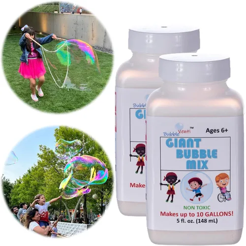 Vista 10 de Bubbleventi Mezcla de burbujas gigantes (hace 4 galones)