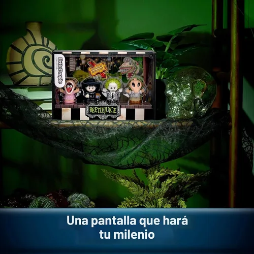 Vista 3 de Little People COLLECTOR Beetlejuice, juego de 4 figuras