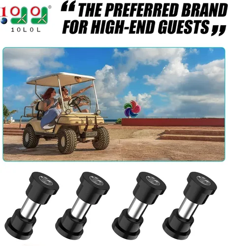 Vista 2 de Kit de Bujes y Mangas de Resorte Trasero para Carrito de Golf EZGO TXT/Medalist (94+) Gas/Eléctrico, Club Car DS 1992 en adelante, Incluye 8 Bujes