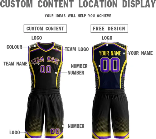 Vista 3 de Pantalones cortos de jersey de baloncesto personalizados uniforme de equipo número de nombre personalizado hombres ropa deportiva juvenil