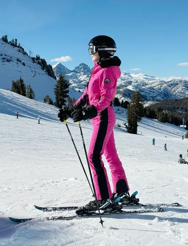 Vista 19 de GSOU SNOW Traje de esquí para mujer, traje de nieve de una pieza, para snowboard, delgado, aislante, impermeable, resistente al viento