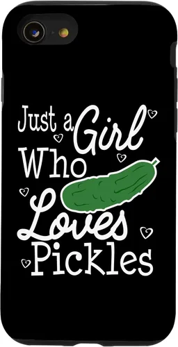 Vista 18 de Pickles Just A Girl Who Loves Funny Case for iPhone 16