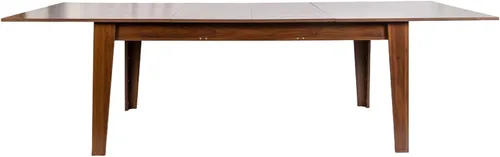 Vista 6 de WILLIAMSPACE Mesa de comedor extensible de madera de 106 pulgadas para 8 a 12, mesa de cocina rectangular rústica de campo, mesa de comedor grande