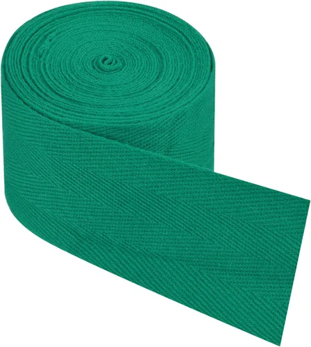 Vista 34 de PATIKIL Cinta de sarga de algodón de 1 pulgada, 50 yardas, cinta de algodón, cinta de encuadernación al bies, cinta de espiga para costura, Verde