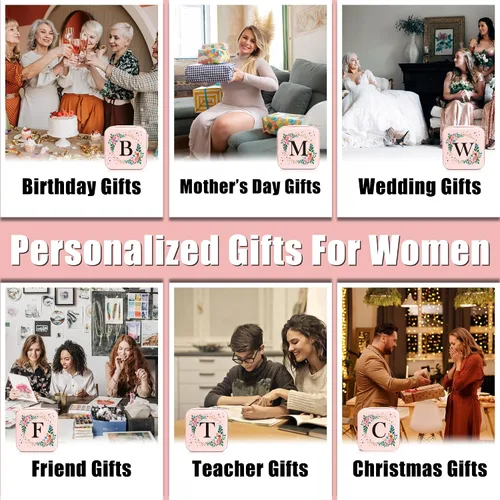 Vista 6 de Joyero personalizado, regalos de graduación para ella, regalos de agradecimiento para mujeres, regalos del día de la madre para mujeres, regalos