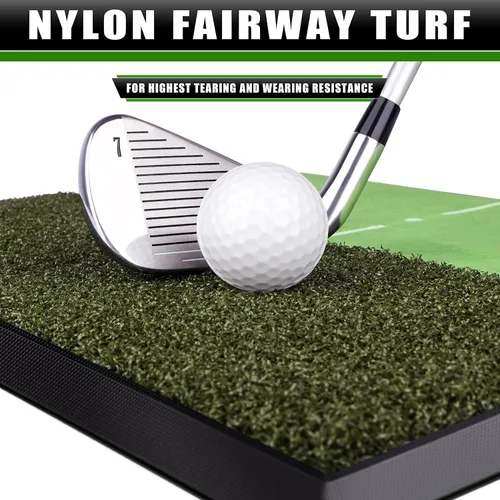 Vista 4 de CHAMPKEY Heavy-Duty Golf Hitting Mat - Swing Path Feedback Golf Practice Mat - Ideal for Indoor and Outdoor Training