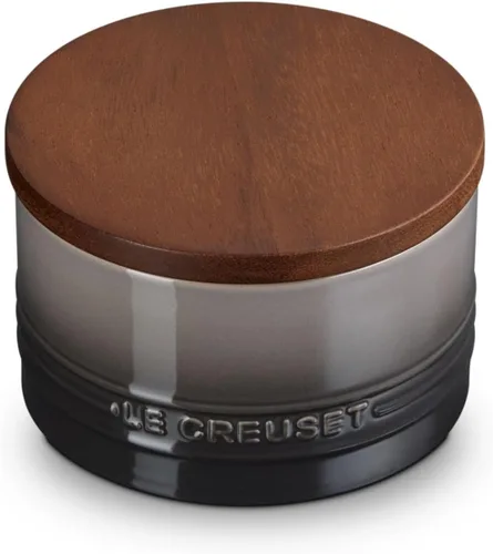 Vista 28 de Le Creuset Signature Salero y Recipiente de Almacenamiento con Tapa de Madera, 26 oz., Cerise