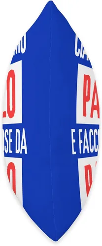 Vista 2 de Paolo Idea Regalo Personalizzata con Nome Ciao Sono Faccio Cose Da Paolo Personalizzato - Almohada personalizada, 16 x 16 pulgadas, multicolor