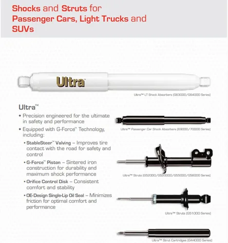 Vista 3 de Gabriel Amortiguadores de camión ultra traseros G63173 para Toyota T100 RWD 93-98 (1 paquete)