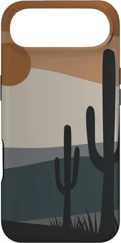 Vista 27 de Cute Desert Cactus Terracotta Southwestern Aesthetic Boho Case for iPhone 17