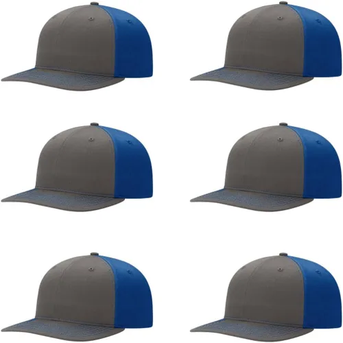 Vista 126 de Richardson 312 Gorra de béisbol ajustable con correa trasera de sarga Paquetes a granel disponibles - Talla única