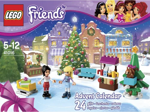 Vista 3 de LEGO Calendario de Adviento Friends 41016