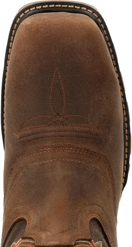 Vista 6 de Durango Maverick XP Botas de trabajo occidentales impermeables con punta compuesta Marrón talla única