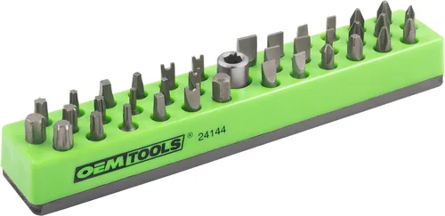 Vista 12 de OEMTOOLS 24145 - Soporte magnético para brocas hexagonales, 36 piezas, organizadores de brocas hexagonales, soportes magnéticos para superficies