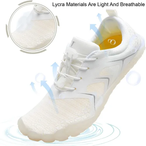 Vista 4 de L-RUN Zapatos de agua atléticos para senderismo para hombre y mujer