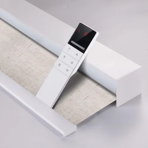 Vista 38 de Zshine Persianas opacas motorizadas con ancho personalizado (23-95 pulgadas), persianas enrollables inalámbricas y recargables con control remoto