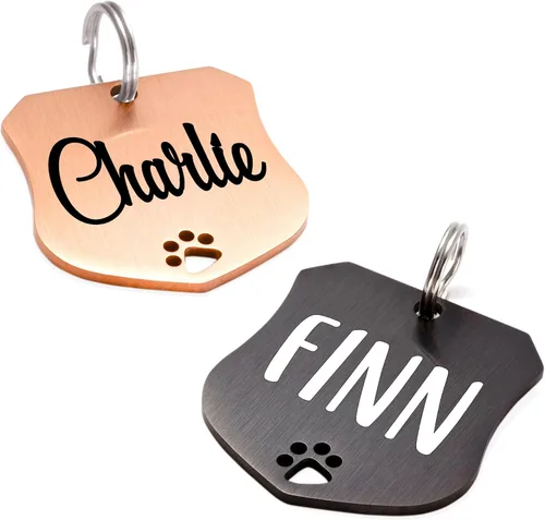 Vista 15 de Ultra Joys - Etiquetas de identificación personalizadas para mascotas ..Custom-su-propio