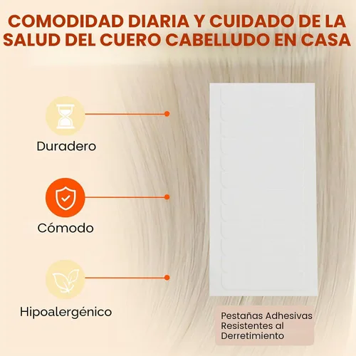 Vista 3 de Full Shine Cinta de Reemplazo para Extensiones de Cabello Cinta Adhesiva sin Residuen para Extensiones de Cabello Humano Cinta de Doble Cara para #